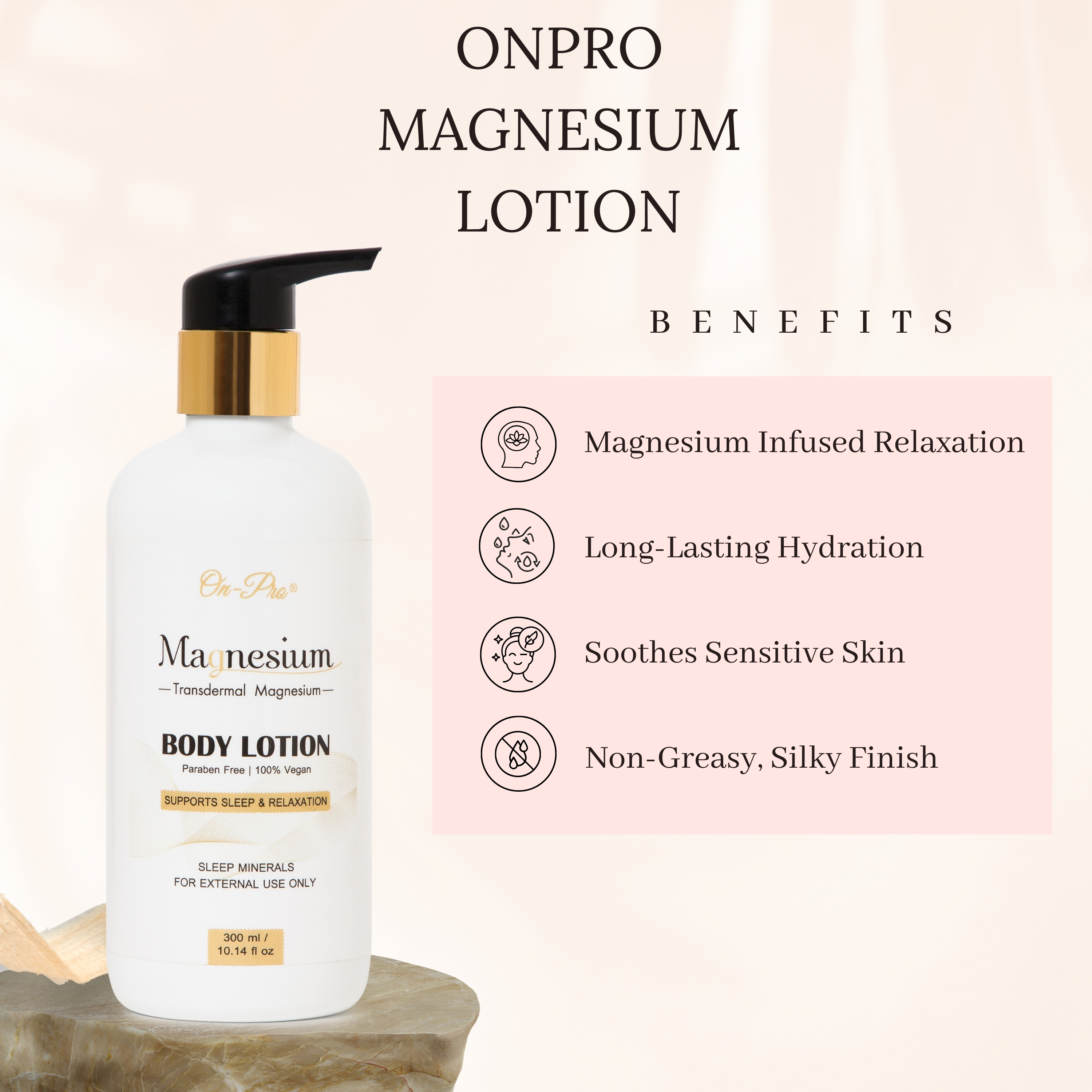 ON PRO MAGNESIUM BODY LOTION